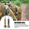thumbnail image 4 of Outdoor Bell Pendant - Stylish & Versatile Keychain Gift for Outdoor Enthusiasts, 4 of 9