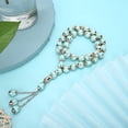 thumbnail image 3 of Perles de Prière Musulmanes en Résine Rondes avec Mots de Récitation Chapelet Urbain Gris Adorateurs, 3 of 7