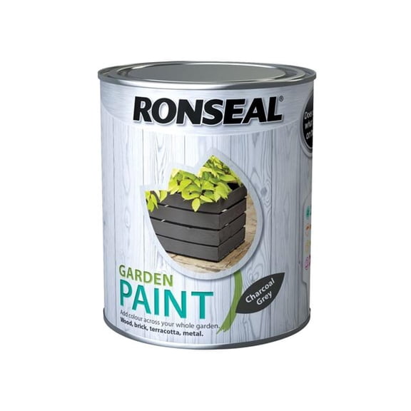 Ronseal - Garden Paint Charcoal Grey 750ml
