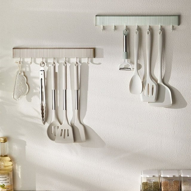 Adhesive Hooks Seamless Hooks Strong Load-bearing Capacity Hooks for Household Organizing Rack