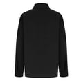 thumbnail image 6 of Womens Corduroy Shirts Long Sleeve Collared Button Down Blouse Oversized Boyfriend Tops Jackets Shackets with Pocket,Fall Shirt Collar Plus Size Shacket Retro Tunic Dressy Casual Work Jackets XL, 6 of 7