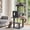 Dark Gray, variant on Sturdy 40-inch Cat Tree Tower with Cat Cave & Ramp Steps - Multi-Level Play & Sleep Center for Large Indoor Cats, Beige