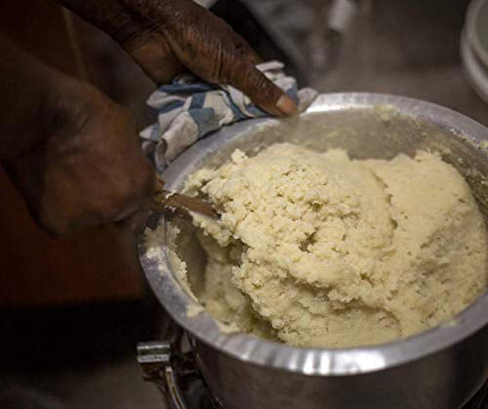 Asli White Corn Meal Coarse – 4LB | Ugali Flour | Gluten-Free | All-Natural African Maize Flour