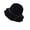 Black, variant on Fewfanhot Women Wide Floppy Brim Sun Hat, UPF Windproof Chin Strap Bucket Hat with Braided Bow Decor for Summer Beach Travel