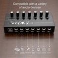 thumbnail image 3 of Stereo Audio Mixer 6 Channel Microphone Mixer Instrument Expander, 3 of 5