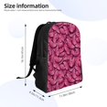 thumbnail image 4 of Balery Pink Butterfly Mochila - Mochila Estilosa y Duradera para Laptop de 15 Pulgadas con Tela Oxford Impermeable, 4 of 8