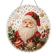 thumbnail image 2 of Christmas Pearl Diamond Art Hanging Ornament Kit, Christmas Pearls Beads Art Craft, Diamond Arts Window Suncatchers, DIY ChristmasSanta Pearls Bead Painting Kit for Home Wall Decor&nbsp;(D), 2 of 10