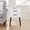White & Espresso, variant on Convenience Concepts Oslo 2 Drawer End Table, Gray
