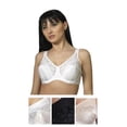 thumbnail image 2 of Cortland Intimates Style 7104 - Brand Full Figure Underwire Bra  - Black, 2 of 2