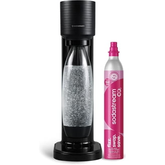 SodaStream Crystal Sparkling Water Maker Starter Kit, Carbonated Drink Machine