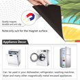 thumbnail image 2 of Pineapples Lemons Floral Leaves Dishwasher Magnetic Covers Magnet Sticker Kitchen Decor Dishwasher Refrigerator Front Door Covers Decorative Magnetic 23" x 26", 2 of 5
