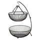 thumbnail image 2 of Soporte para frutas de Hierro Perfecl Canasta de 2 niveles, 2 of 7