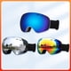 thumbnail image 2 of Gafas de esquí HD vision productos de esquí para exteriores gafas de esquí sin marco para hombres y mujeres rojas, 2 of 5