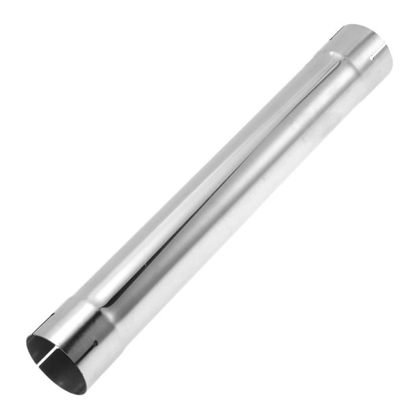 Tubo de escape recto de 2.5" OD y 18" de longitud de Unique Bargains, tubería modificada personalizada para automóvil