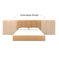 thumbnail image 4 of TOV Furniture Palani Honey Velvet Queen Bed, 4 of 4