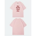 thumbnail image 5 of Whichone Men's Father's Day But Daddy I Love Him Apparel Crew Neck T-Shirt, Sizes M-3XL (Men's Big & Tall), 5 of 9