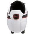 thumbnail image 3 of PUMA Men's Esito XL I FG Soccer Cleat,White/Black/Pompeian Red,11.5 D, 3 of 7