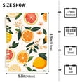 thumbnail image 2 of FORMRS 1-Subject Spiral Notebook 8" x 5" College Ruled 60 Refillable Sheet A5 Hard Cover, Orange Slices, 2 of 7