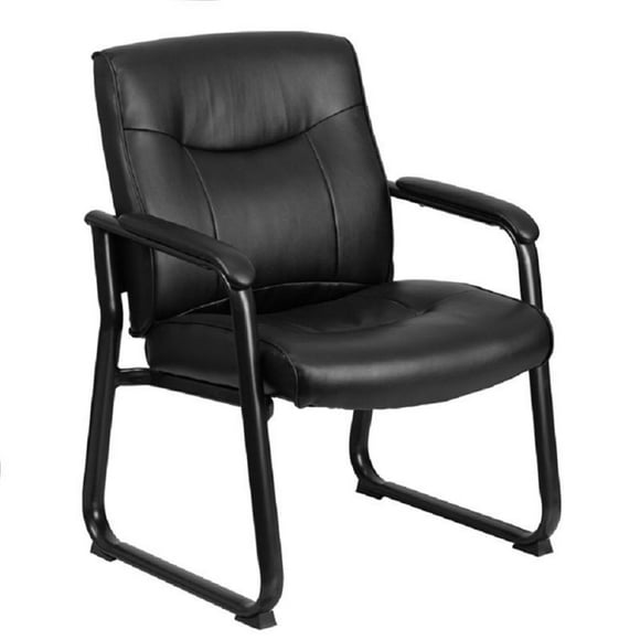 Scranton Chaise d'Appoint & Co en Cuir Noir