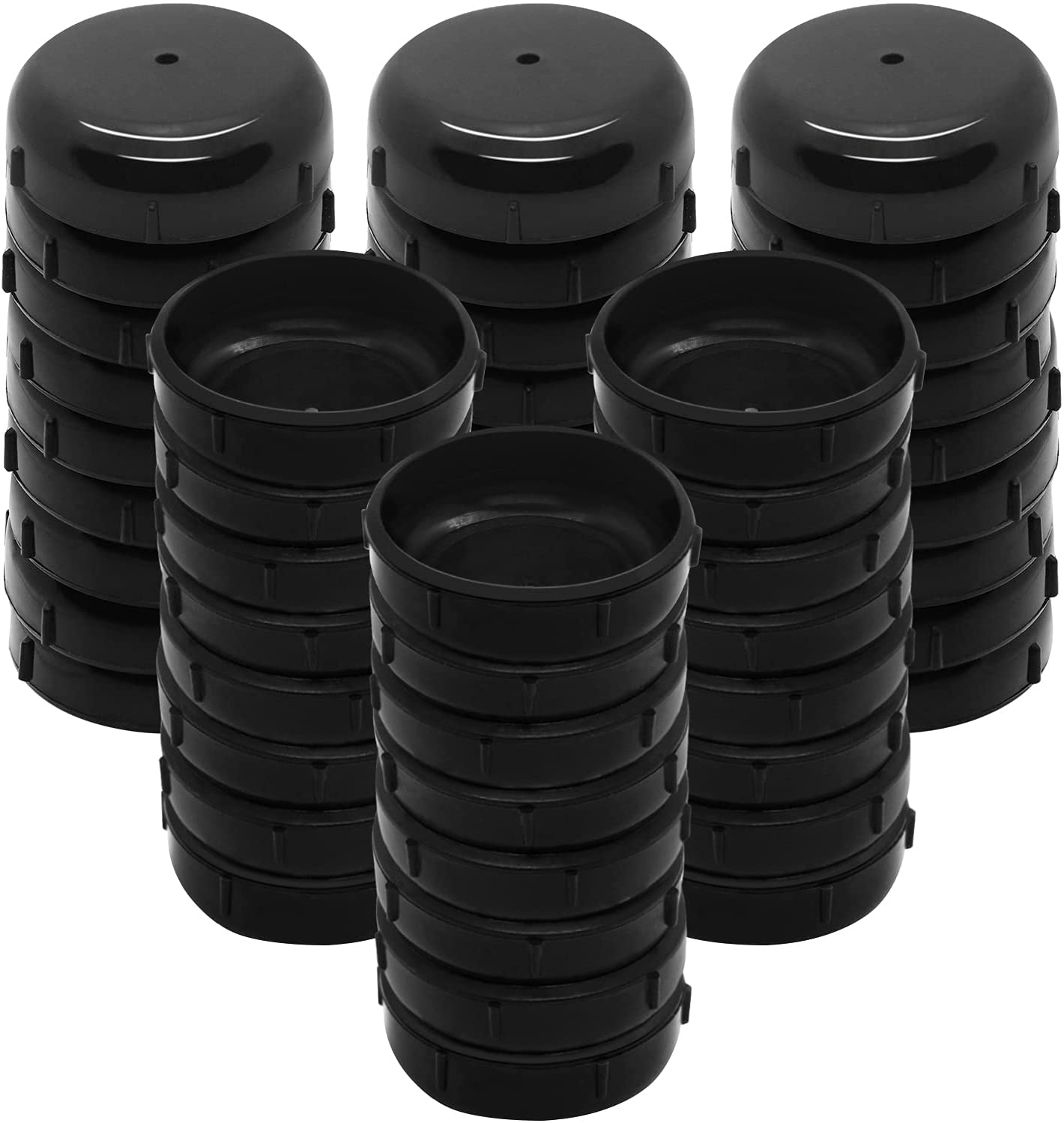 Wrought Iron Patio Furniture Feet Glides, 40 Packs 11/2" Outdoor Patio