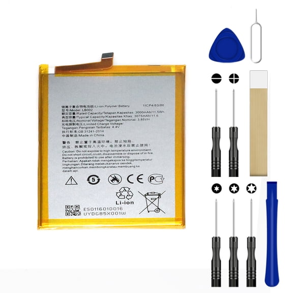 Replacement Battery LB002 For Lenovo S5 K520 K520T Pro Tool
