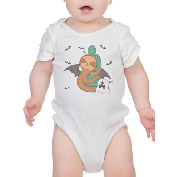 Cute Sloth W Cactus. Bodysuit Infant -Image by Shutterstock, 6 Months