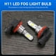 thumbnail image 4 of Super Bright H8 H9 H11 LED Headlight Bulb Kit HIGH/LOW Beam Light 8000LM 8000K Ice Blue 80W, 4 of 5