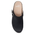 thumbnail image 2 of Zapatos Dansko Berry Negro Nubuck Quemado Mule Ajustable, 2 of 7