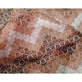 thumbnail image 4 of oneOone Silk Tabby Brown Fabric Turtle Block Sewing Craft Projects Fabric Prints By Yard 42 Inch Wide, 4 of 4