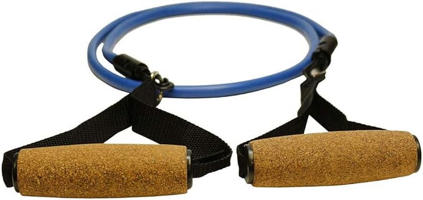 Resistance Band Latex Free: Effective Workout Tool for Fitness Pros - Adjustable, Durable, and Convenient with Travel Pouch
