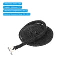 thumbnail image 2 of Uxcell 3/8"x 1/8"x73" Wood Stove Gasket, 2 Pcs Graphite Fiberglass Flat High Temperature Resistance Seal Rope, Black, 2 of 6