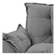 thumbnail image 4 of Sillón Odette base giratoria - Gris oscuro WEIK Odette, 4 of 5