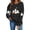 FZYER1-Black, variant on Meichang Womens Sweatshirt Halloween Ghost Graphic Sweatshirt Crewneck Long Sleeve Fall Pullover Party Tops Matching Family Halloween Sweatshirts