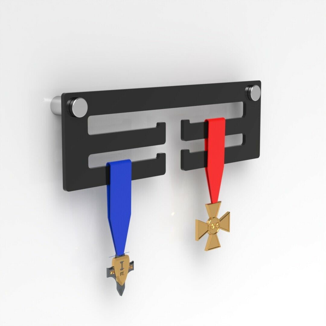 Available in a Choice of Colours Acrylic Medal Holder Hanger Display 