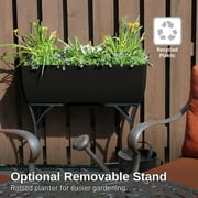 30 x 10 URBAN PLANTER DSP-BLK