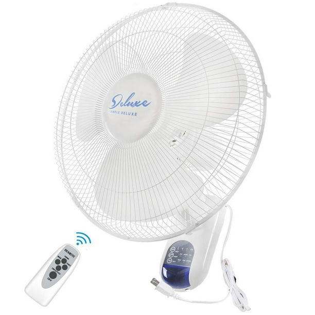 Simple Deluxe 16 Inch Adjustable Tilt, Household Wall Mount Fans