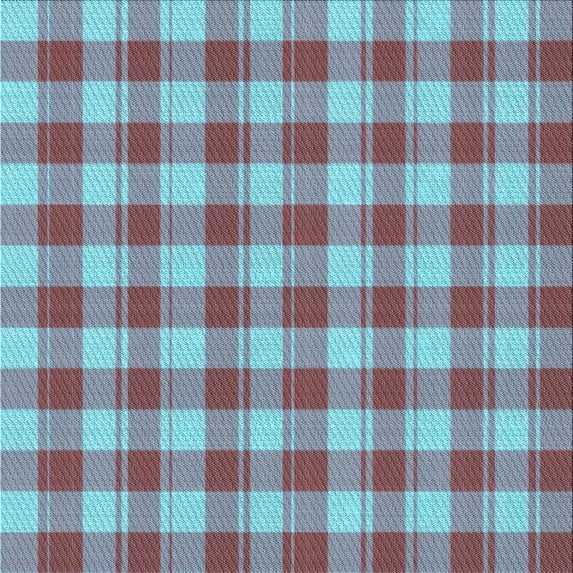Ahgly Company Machine Washable Indoor Square Transitional Blue Diamond Blue Area Rugs, 5' Square