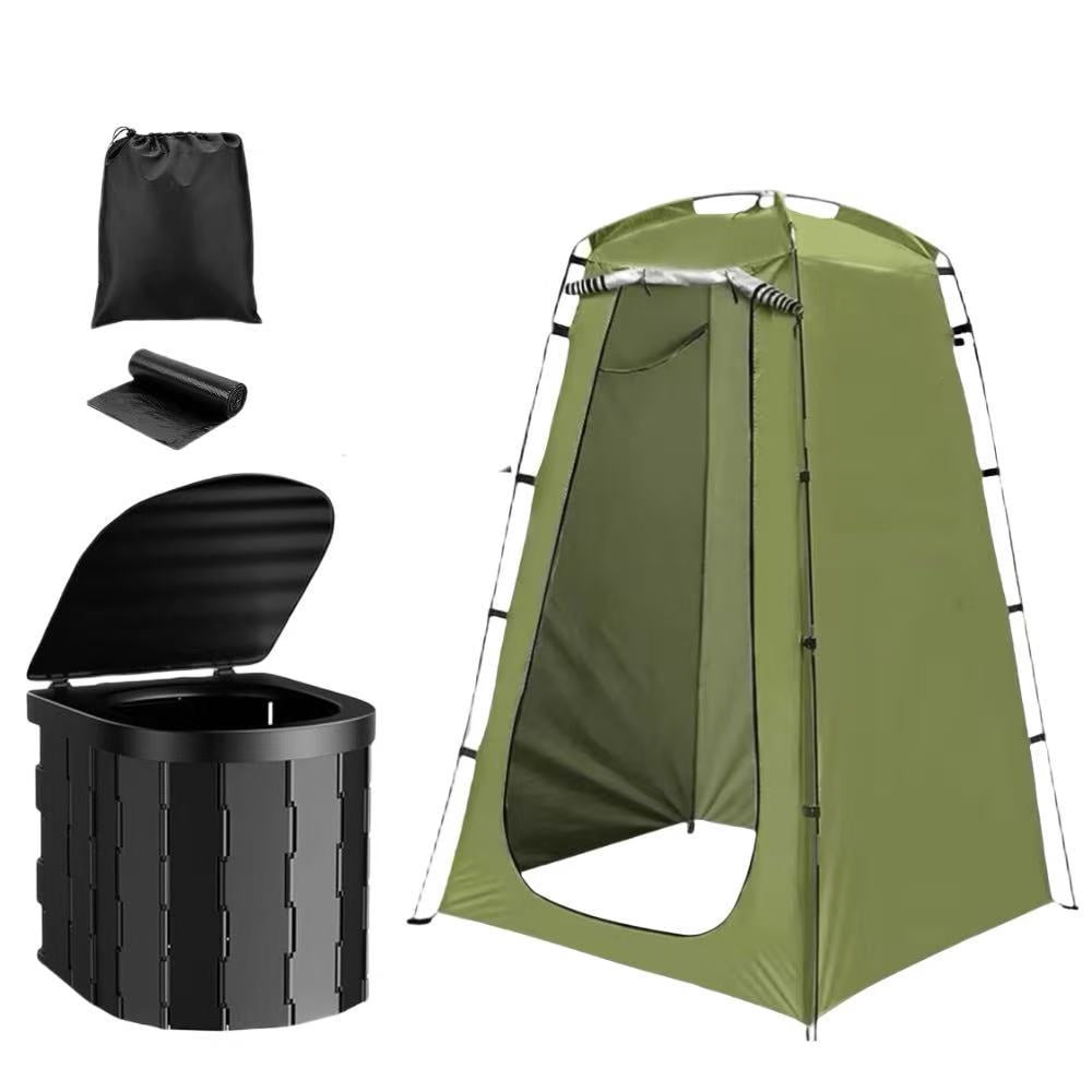 Pop up Privacy Shower Tent, Dressing Room, or Portable Toilet Stall with Carry Bag for Camping, Beach, Outdoors