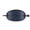 Blue, variant on Faux Leather Oval Star Print Leather Hair Stick Pin, Yellow, 1 ct