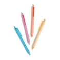 thumbnail image 4 of (3 pack) U Brands U Eco Gel Pens, Retractable, Assorted Colors, 4 Count, Black Ink, 0.7mm, 4 of 7