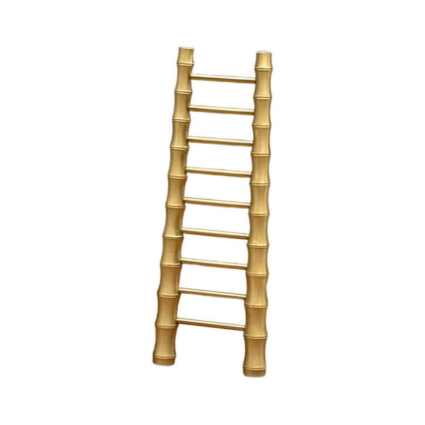 Colección de escaleras decorativas de latón, artesanías chinas, mano de obra fina sin fondo Yuyangstore estatua de escalera
