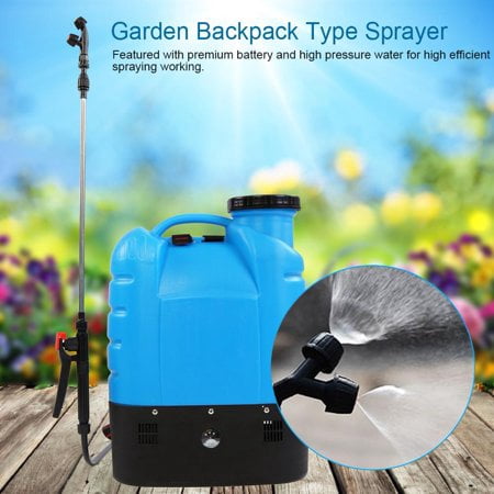 HURRISE 16L Electric Backpack Type Agricultural High Pressure Sprayer Gardening Tool 110V US
