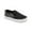 Black/Print, variant on Oshkosh Maeve Kid's Slip On Fashion Sneaker, Sizes 4-12