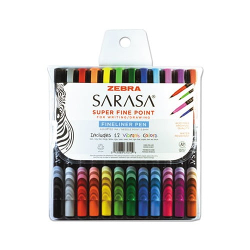 Zebra Sarasa Bible Marking Kit, 12 Pens 