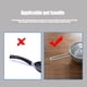 thumbnail image 4 of Juego de 4 piezas para cocinar de forma segura: accesorios de cocina resistentes al calor, soportes de silicona para asas calientes y cubiertas auxiliares para asas de ollas, 4 of 8