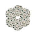 thumbnail image 7 of 13 Inch Round Placemats Set of 6, Watercolor Dandelion Non Slip Heat Insulation PP Table Mats, Spring Floral Botanical Vintage Beige Washable Place Mats for Kitchen Dining Party Table Decor, 7 of 7