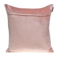 thumbnail image 2 of Geometric Lush Quilted Metallic Pink Throw Pillow, 2 of 3