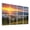 Color 3, variant on 8 Pack Art Acoustic Panels Sound Absorbing Miami Beach South Beach sunset palm trees Florida Decorative Soundproof Wall Panels Self Adhesive for Nursery Game Room Bedroom 48"x32"