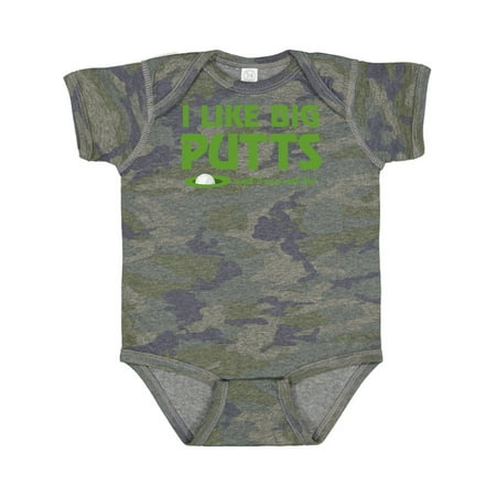 

Inktastic I Like Big Putts Gift Baby Boy or Baby Girl Bodysuit