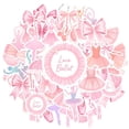thumbnail image 2 of 35pcs-50pcs Elegant Stickers Stationery Stickers Pink Dance Kids Stickers for Laptops Suitcases Phones, 2 of 9